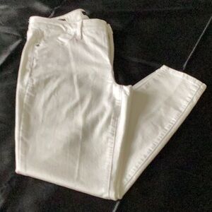 Talbots White Jeggings Size 8